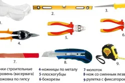 Alinierea plafonului cu mâinile (foto)