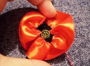 panglici broderie - maci