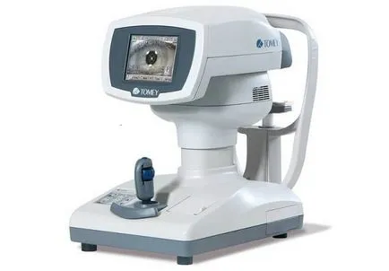 presiunea intraoculară este măsurată ca