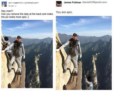 Iată ce se poate întâmpla atunci când întrebați otfotoshopit fotografia (poate) Iată ce se poate întâmpla atunci când vă întreb otfotoshopit fotografiile