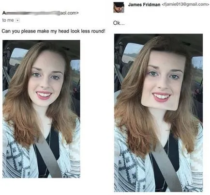 Iată ce se poate întâmpla atunci când vă întreb otfotoshopit fotografiilor (fotografii) Iată ce se poate întâmpla atunci când vă întreb otfotoshopit fotografiile