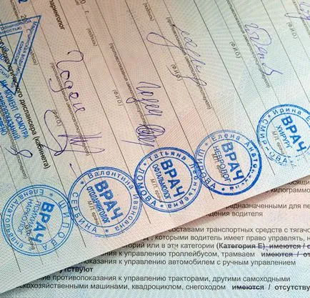 Tot ce trebuie să știți despre certificatul medical conducătorului auto în cazul în care să ia și atunci când pentru a schimba (medicale) Tot ce trebuie să știți despre certificatul medical conducătorului auto în cazul în care să ia și când să se schimbe