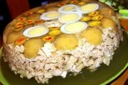 pui aspic fără gelatină