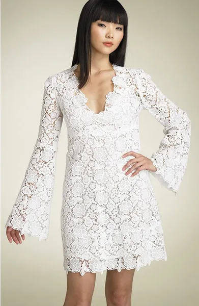 Rochie de mireasa tricotate - un costum unic mireasa (nunta) Tricotate rochie de mireasa - un costum unic de mireasa