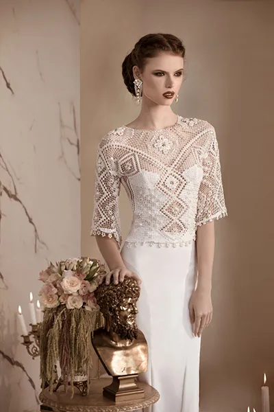 Tricotate rochie de mireasa - un costum unic de mireasa (tricotate) Tricotate rochie de mireasa - un costum unic de mireasa