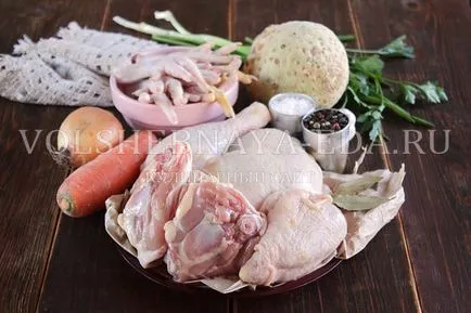 reteta de pui cu aspic pas cu pas fotografii, magie
