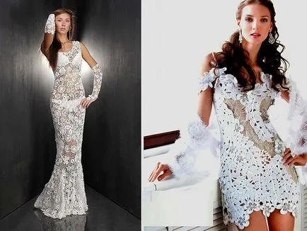 Tricotate rochie de mireasa - un costum unic mireasa (DRESS) Tricotate rochie de mireasa - un costum unic de mireasa