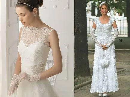 Tricotate rochie de mireasa - un costum unic de mireasa (tricotate) Tricotate rochie de mireasa - un costum unic de mireasa