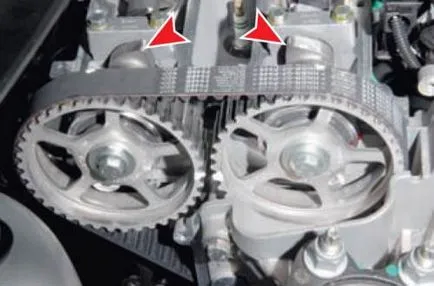 Înlocuirea curelei de distribuție Ford Focus 2 fotografii atașate, instrucțiuni complete, un blog auto
