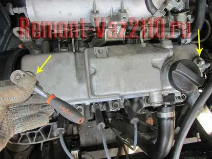 Înlocuirea garniturii capacului supapei de distribuție, repararea vaze 2110 (2110) Înlocuirea garnitura capacului supapei, repararea 2110