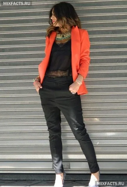 Blazer femeii cu nimic de a purta (foto) (ceea ce sa poarte cu un blazer) Blazer femeii cu nimic de a purta (foto)