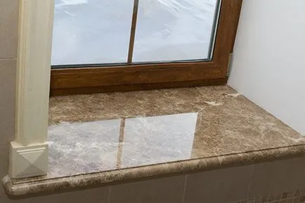 Instalarea pervazul cu propriile sale mâini (prag) Instalarea pervazul cu propriile sale mâini