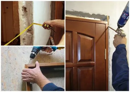 Instalarea de usi cu propriile lor mâini pas cu pas instrucțiunile (instalare) Instalarea ușilor cu mâinile lor ghid pas cu pas