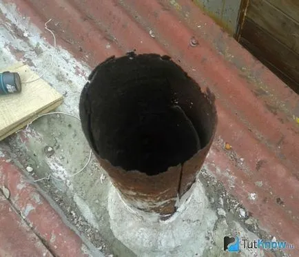 Încălzirea coș de fum cu propriile sale mâini