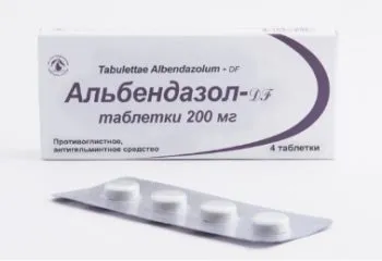 альбендазол в лікуванні опісторхозу