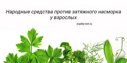 соплі у дорослих