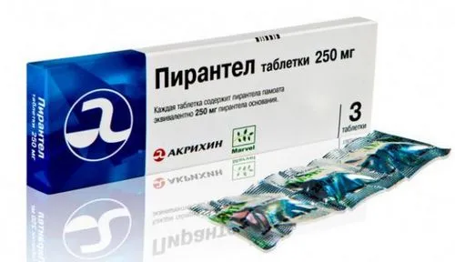 лікувати глисти пирантел