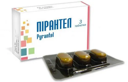 лікувати глисти пирантел