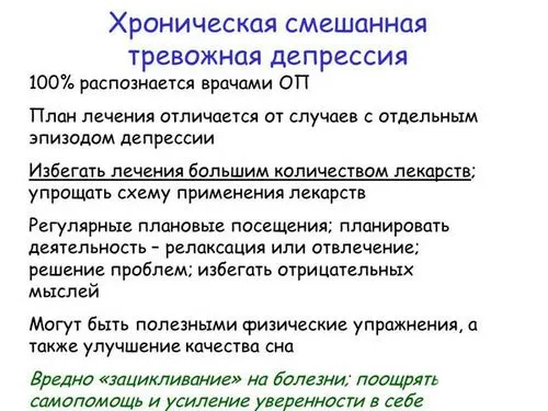 як лікувати депресію і страх