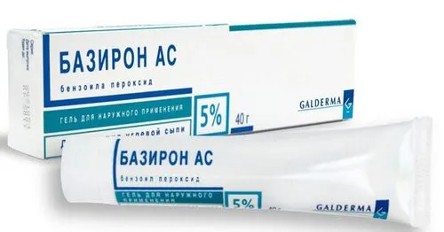 як лікувати прищі базірон