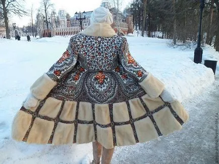Opțiuni pentru utilizare în formă de batiste mari, fuziune de stiluri