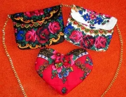 Opțiuni pentru utilizare în formă de batiste mari, fuziune de stiluri