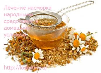 як лікувати нежить у домашніх умовах