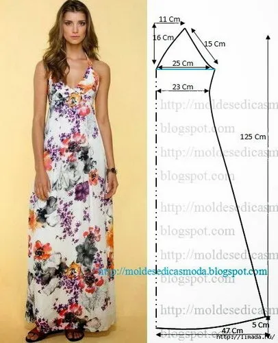 Model de rochie de vară - lung și scurt