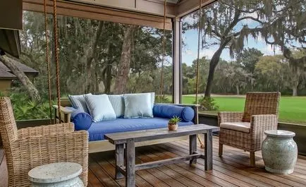 Veranda la cabana cele mai bune idei pentru decorare (casă) Veranda la cabana cele mai bune idei pentru decorare