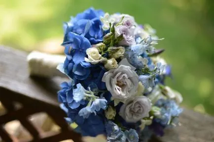 Alegerea unui albastru buchet de flori și cea mai bună combinație de (albastru) Alegerea unui albastru buchet de flori și cea mai bună combinație de