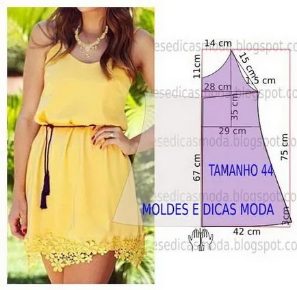 Model de rochie de vară - lung și scurt