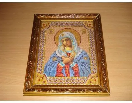 Broderie margele icoane din descrierea de locuri de muncă pentru începători, foto și video, ateliere (mărgele) Broderie margele icoane din descrierea de locuri de muncă pentru incepatori, ateliere foto și video