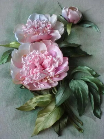 Pionul panglici broderie atelier