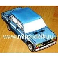 Toate cu propriile lor mâini, mașini model realizat din hârtie (model) Toate cu propriile lor mâini, mașini model realizat din hârtie