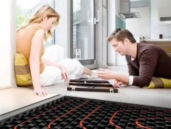 Radiante de încălzire prin pardoseală - Instalarea mâinile, portalul de construcție (încălzire prin pardoseală cu apă) Radiante de încălzire prin pardoseală - Instalarea mâinile, portalul de construcție