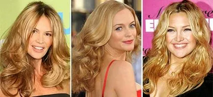 păr de culoare de moda blond nuanțe