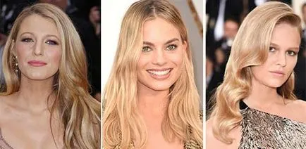 păr de culoare de moda blond nuanțe