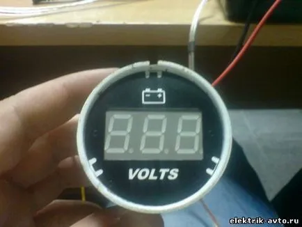 Pic16f676 voltmetru pe mâinile lor, electrician auto