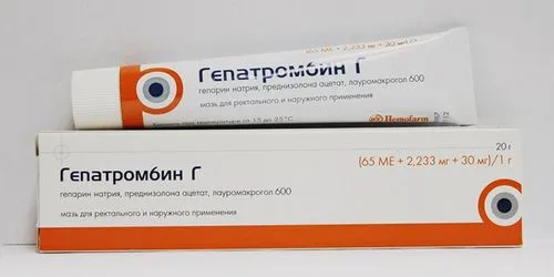мазі при зовнішньому геморої
