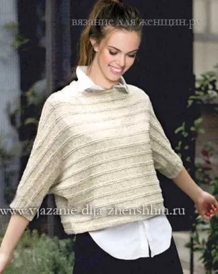 Pulover din tricot cu ace pentru descriere femei - 20 de scheme de tricotat (scheme pulover tricotate de sex feminin) Pullover tricotate cu ace pentru femei descriere - un tricotat circuite 20