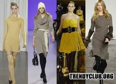ce să poarte rochie din tricot