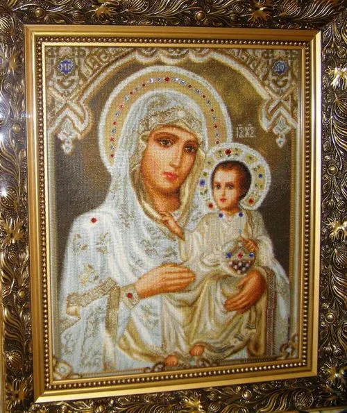 вишивка хрестом, вишивка бісером, вишивка ікони, вишивка ікони хрестом, вишивка ікони бісером вишивка хрестом