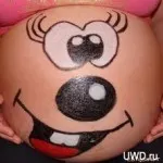 малюнки на животі вагітних малюнки на животі вагітних