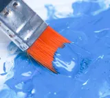 Cum să obțineți o culoare verde, de amestec vopsea, lookcolor