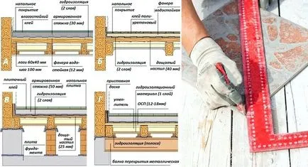 Cum de a pune o țiglă pe lemn subtilitățile tehnologie podea (lemn) Cum de a pune o țiglă pe o podea de lemn subtilități tehnologie