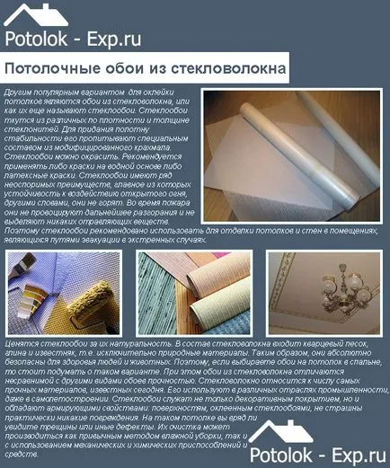 Ca tapet pokleit pe tavan - instrucțiuni detaliate!