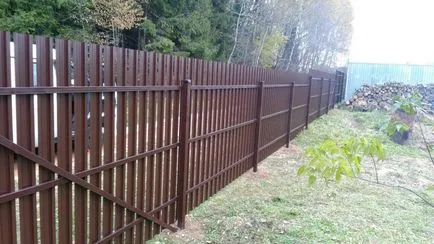 Gard pentru casa privata - care materialul pentru a alege pentru gard - 100 idei fotografie
