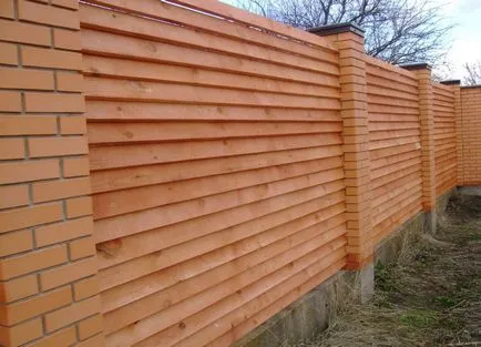 Gard pentru casa privata - care materialul pentru a alege pentru gard - 100 idei fotografie