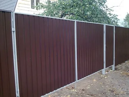 Gard pentru casa privata - care materialul pentru a alege pentru gard - 100 idei fotografie