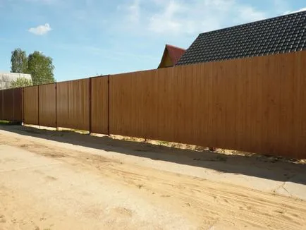 Gard pentru casa privata - care materialul pentru a alege pentru gard - 100 idei fotografie